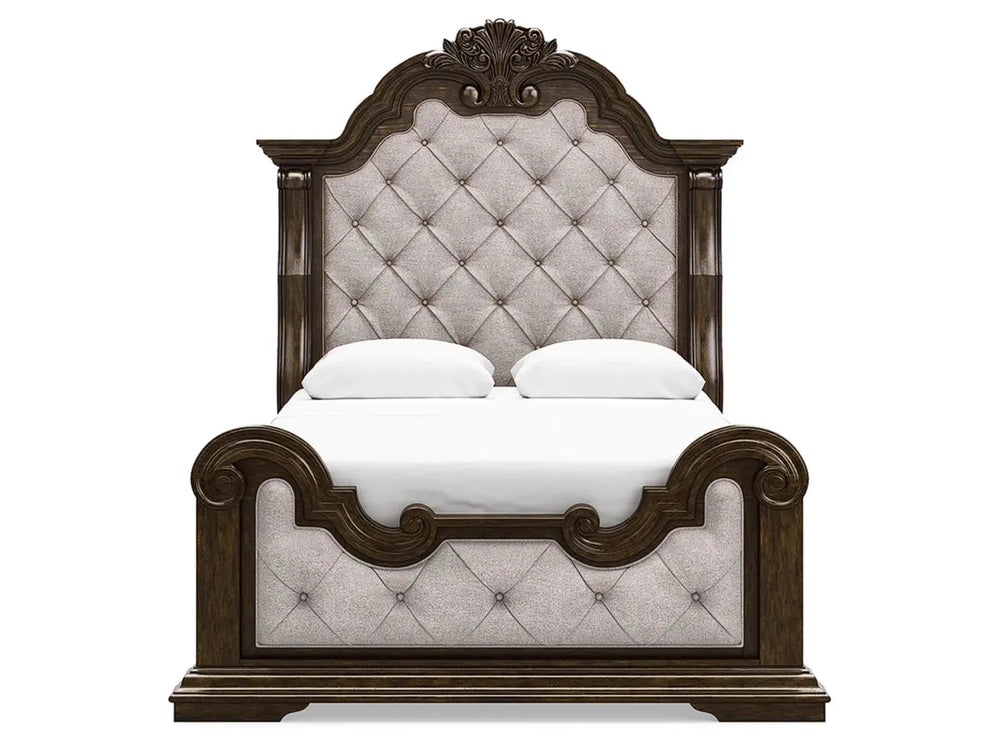 Maylee_Q_Uphl_Bed_Front_MAYLEE001